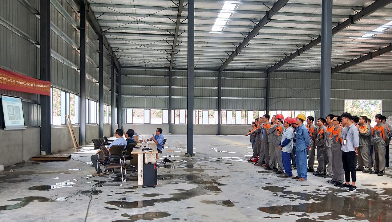 我厂联合南宁市中燃城市燃气发展有限公司举办天燃气使用安全知识培训